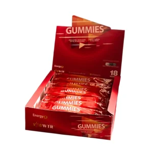 Gomas Masticables Energy Gummies Fresa 40gr