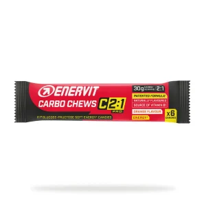 Barra Proteína Enervit Carbo Chews Orange C2:1 30g