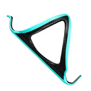 Soporte de Caramañola Supacaz Carbono Celeste