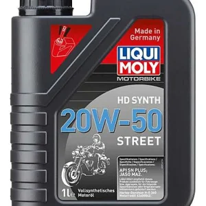 Aceite Moto Liqui Moly Motor 4T 20W50 HD Sintético 1L