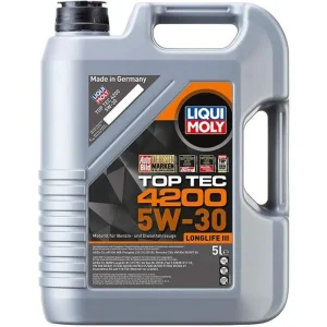 Aceite 5W30 5L Carro Liqui Moly Top Tec 4200 Dual
